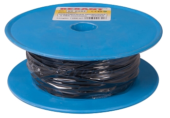 Проволока упаковочная в ПВХ, черная, бухта 250м REXANT