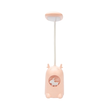 Светильник настольный REXANT Click Lite с ночником на основании, LED, 6 Вт, 4000 К, RGB-динамика, диммируемый 3 ступени, заряжаемый (автономный режим 3 часа)