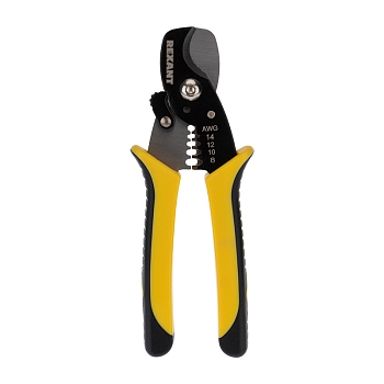 Кабелерез HT-50A МАСТЕР диаметр до 13,5мм, с функцией зачистки кабеля 0,5-6мм² REXANT