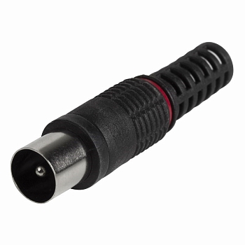 TV-разъем штекер без пайки черный PROconnect