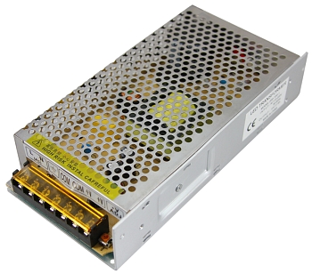 Источник питания 110-250 V AC/12 V DC 9 A 100 W с разъемами под винт, без влагозащиты (IP20)