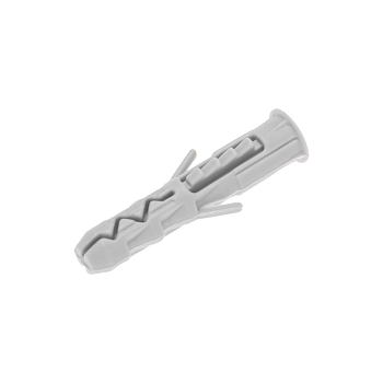 Дюбель распорный 8х50мм, серый, нейлон, пакет (100 шт/уп) KRANZ