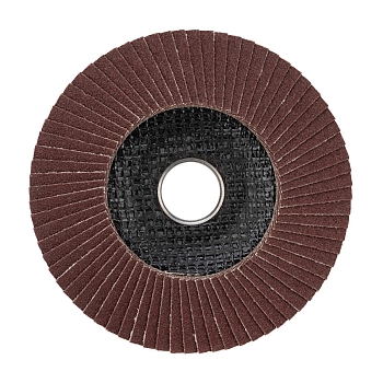 Круг лепестковый торцевой P100, 125х22,2мм KRANZ