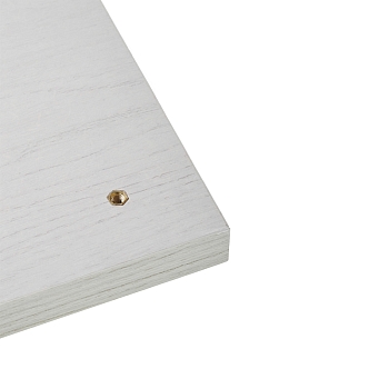 Полка-органайзер для кухни, дуб Харбор, белая REXANT