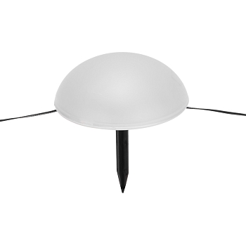 Светильник грунтовый Полусфера, 3000К, встроенный аккумулятор, солнечная панель REXANT