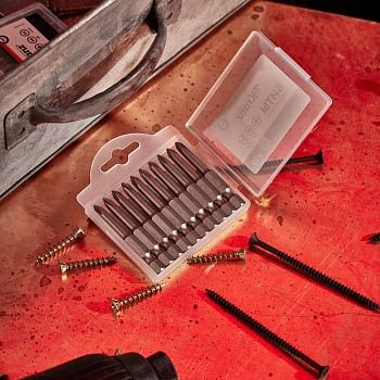 Бита PH1х50 мм для шуруповерта (упак. 10 шт.) Kranz