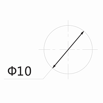 Индикатор Ø10  12V  зеленый  (RWE-504)  REXANT