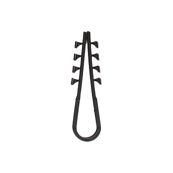 Дюбель-хомут 5-10мм, круглый, черный (100 шт/уп) PROconnect