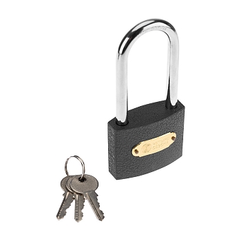 Замок навесной серия Чугун 60мм длинная дужка ЧЕТЫРЕ СЕЗОНА