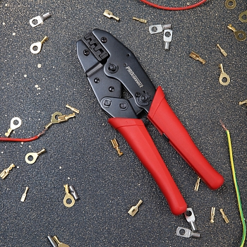 Кримпер HT-236C для обжима неизолированных автоклемм 0,5-6,0мм² PROconnect