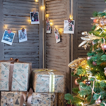 Деревянные прищепки Звездочки 16x4,5x1,3 cм, розовые, 6 шт, NEON-NIGHT