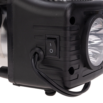 Компрессор автомобильный усиленный двухпоршневой с цифровым манометром и функцией автостоп (60л/мин, 10 АТМ) REXANT