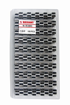 Разъем гнездо на плату 2хUSB-A (металл) REXANT