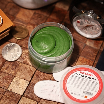 Паста ГОИ полировальная № 4, 100г, баночка REXANT