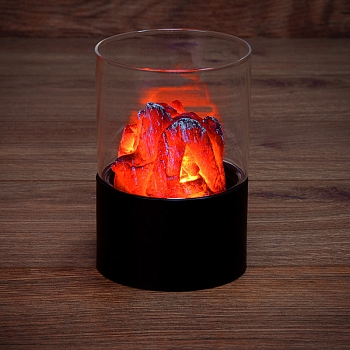 Декоративный светильник Лава Ø 10х16,5 см, батарейки 3хАА (не в комплекте)