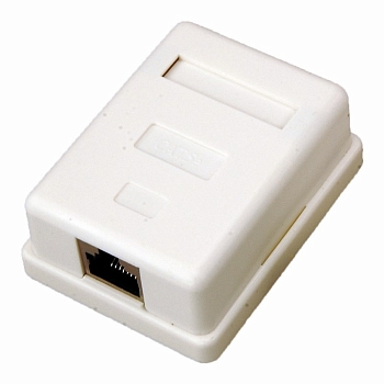 Розетка компьютерная внешняя 1-порт FTP RJ-45 (8P8C), CAT 5e REXANT