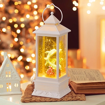 Декоративный светильник Дельфины с конфетти, USB NEON-NIGHT