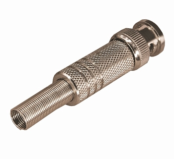 Разъем BNC штекер под винт с пружиной металл REXANT