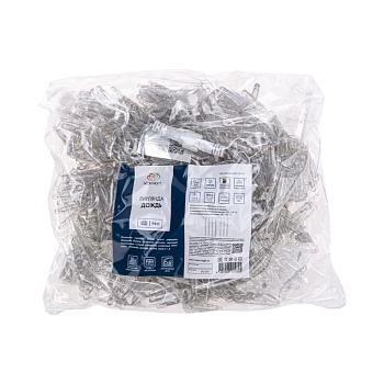 Гирлянда светодиодная Занавес 2х3м 448 LED МУЛЬТИКОЛОР прозрачный ПВХ IP65 постоянное свечение 230В нужен блок 303-500-1 NEON-NIGHT