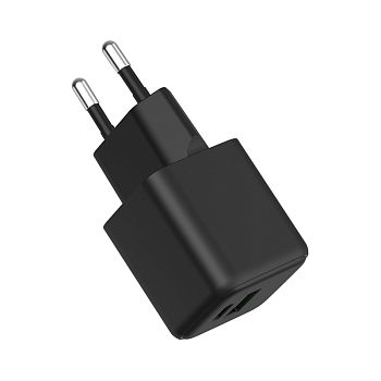 Сетевое зарядное устройство с двумя портами USB-A и Type-C, 25Вт GaN REXANT