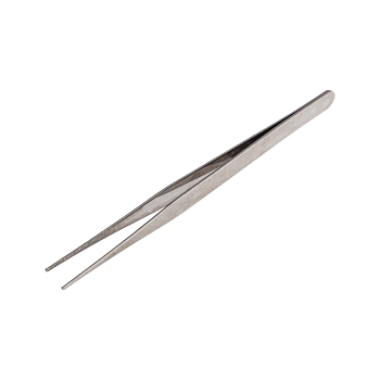 Пинцет прямой 115мм (10 шт)
