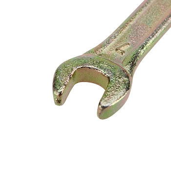 Ключ рожковый 6х7мм, желтый цинк REXANT