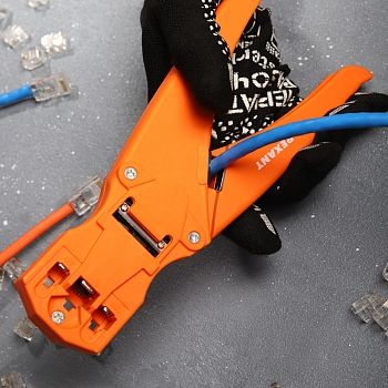 Кримпер HT-468S для обжима 8P8C, 6P6C, 4P4C REXANT