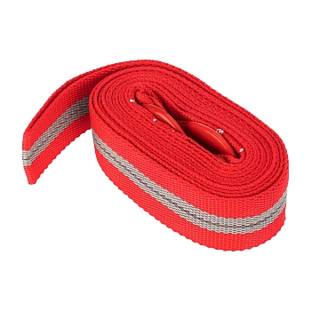 Трос буксировочный со светоотражающей лентой, 5т, 4м, с двумя крюками REXANT