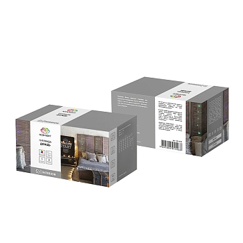 Гирлянда Светодиодный Дождь 1,5х1м, свечение с динамикой, прозрачный провод, 230 В, диоды МУЛЬТИКОЛОР