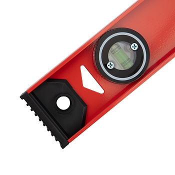 Уровень алюминиевый Рельс, 800мм, 3 глазка (1 поворотный) REXANT