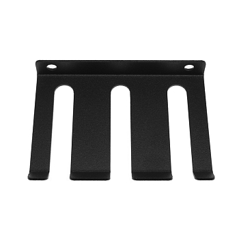 Держатель для хранения шампуров, настенный, черный СОКОЛ