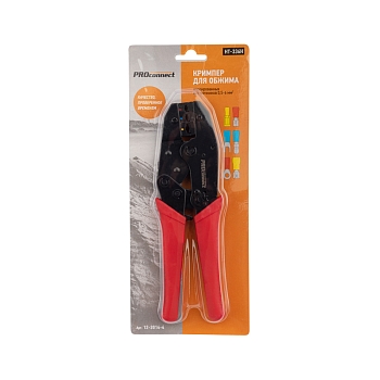 Кримпер HT-336H для обжима изолированных автоклемм 0,5-6,0мм² PROconnect