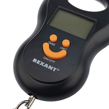 Весы безмен электронные до 50 кг  REXANT