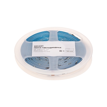 Лента светодиодная 24В, COB 12Вт/м, 720 LED/м, RGB, 10мм, 5м, IP20 REXANT
