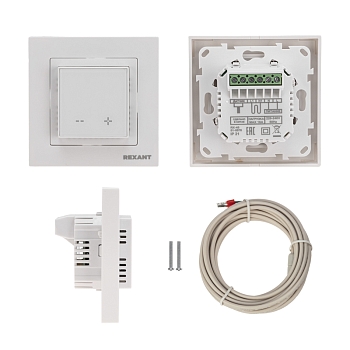 Терморегулятор цифровой RX-43 сенсорный, белый REXANT