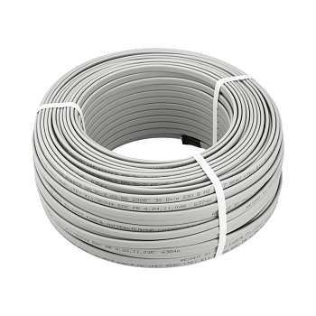 Кабель греющий (нагревательный) саморегулирующийся SRL30-2, неэкранированный, 30Вт/м, 0,9мм2/55м, бухта 100м REXANT