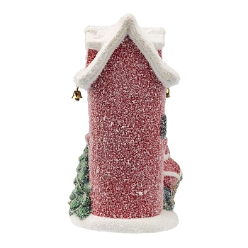 Керамическая фигурка Красный домик 11,5х8,5х20,4 см