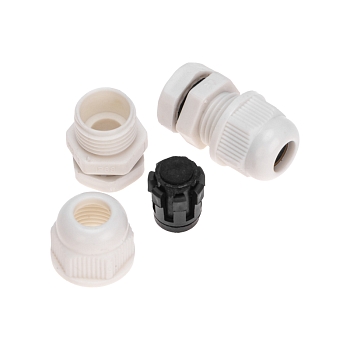 Кабельный ввод MG-12 (7,6-4,6мм) серый, уп. 2 шт REXANT