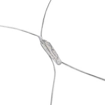 Гирлянда светодиодная Сеть треугольная 1,5х2х2м 136 LED БЕЛЫЙ прозрачный ПВХ IP65 свечение с динамикой 230В контроллер в комплекте NEON-NIGHT