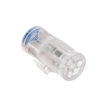 Экспресс-клемма СМК 2273-2x3R проходная разъемная 3 полюса 3х2-проводная 0,5-2,5мм² (50 шт/уп) REXANT