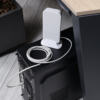 Шнур коммутационный, патч-корд U/UTP RJ45-RJ45, CAT 5e, LSZH серый, 3м REXANT