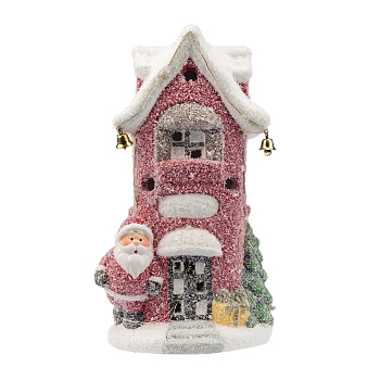 Керамическая фигурка Красный домик 11,5х8,5х20,4 см