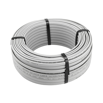 Кабель греющий (нагревательный) саморегулирующийся SRL16-2, неэкранированный, 16Вт/м, 0,9мм2/105м, бухта 50м REXANT