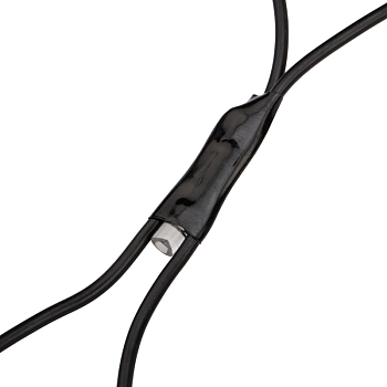 Гирлянда светодиодная Сеть 1х1,5м 160 LED МУЛЬТИ черный ПВХ IP65 свечение с динамикой 230В контроллер в комплекте NEON-NIGHT