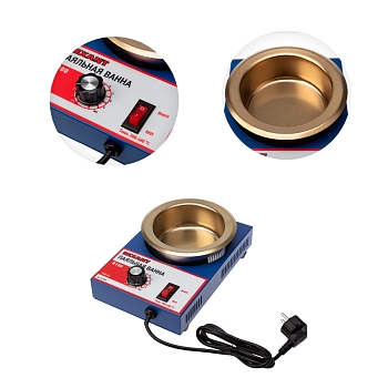 Паяльная ванна, модель R100, 300Вт, ø100мм, 200-480 °C REXANT