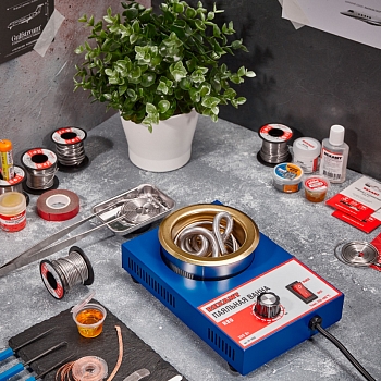 Паяльная ванна, модель R80, 250Вт, ø80мм, 200-480 °C REXANT