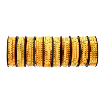 Маркеры на кабель, ø3,6-7,4 мм, цифры 0-9, комплект 10 роликов (EC-2) REXANT