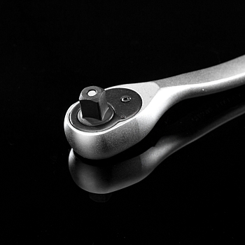 Ключ-трещотка для торцовых головок 1/2, СrV, 72 зубца KRANZ