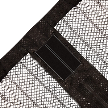Дверная антимоскитная сетка 210х100см, с магнитами по всей длине, черная REXANT