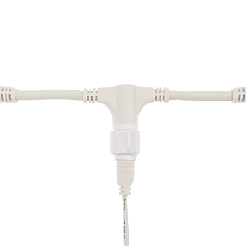 Гирлянда светодиодная Занавес 2х1,5м 360 LED БЕЛЫЙ белый КАУЧУК IP67 постоянное свечение 230В блок в комплекте NEON-NIGHT